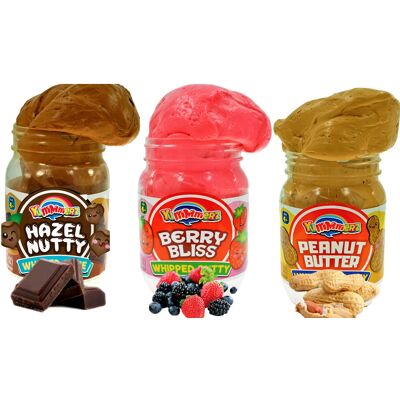 JA-RU Scented Putty Stress Relief Toys Therapy Putty Dough Yummerz (3 Random Ass JA-RU Scented Putty Stress Relief Toys Therapy Putty Dough Yummerz (3 Random Ass