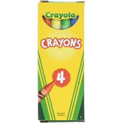 Crayola 4-ct. Crayon Party Favor Pack, 24 Boxes Crayola 4-ct. Crayon Party Favor Pack, 24 Boxes
