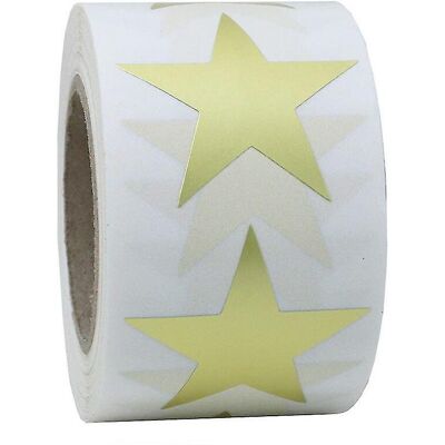 Unbranded 500pcs/roll Gold Pentagram Stickers Student Reward Stickers Star Label Gift Deco Unbranded 500pcs/roll Gold Pentagram Stickers Student Reward Stickers Star Label Gift Deco