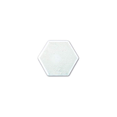 Hama Beads Hexagonal Pegboard Large - White Hama Beads Hexagonal Pegboard Large - White