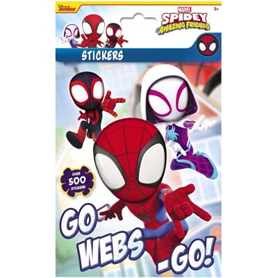 Over 500 Marvel Spiderman Kids Sticker Book Stickers Creative Fun Activity Gift Over 500 Marvel Spiderman Kids Sticker Book Stickers Creative Fun Activity Gift