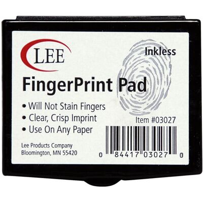 Sottovento Lee Fingerprint Ink Pad Black Sottovento Lee Fingerprint Ink Pad Black
