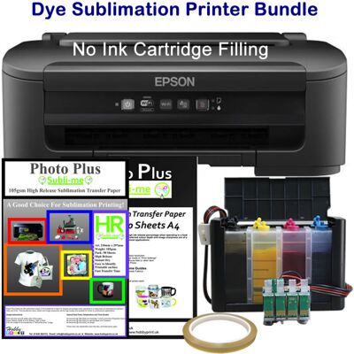 Epson - WF-2110W - Sublimation Printer Kit Epson - WF-2110W - Sublimation Printer Kit
