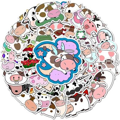 konhill (As show, One size) Cute Cow Stickers Are Suitable For Children And Teenagers, C konhill (As show, One size) Cute Cow Stickers Are Suitable For Children And Teenagers, C