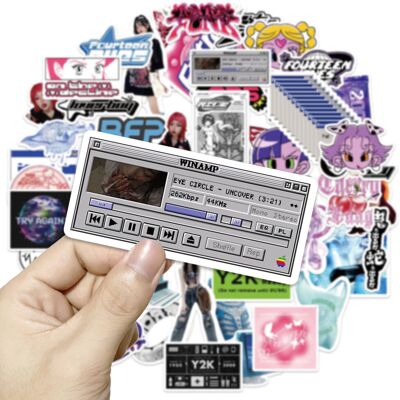 Unbranded (10pcs random) 10/50PCS VSCO Y2K Stickers 90s Girls Harajuku Vintage Stickers Su Unbranded (10pcs random) 10/50PCS VSCO Y2K Stickers 90s Girls Harajuku Vintage Stickers Su