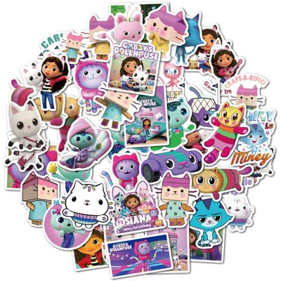 Unbranded (50pcs) 10/50Pcs Cartoon Cute Stickers Gabbys Dollhouse Pack Skateboard Fridge G Unbranded (50pcs) 10/50Pcs Cartoon Cute Stickers Gabbys Dollhouse Pack Skateboard Fridge G