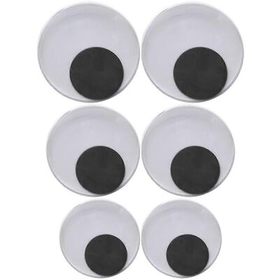 Kricely (As show, One size) 3 Pairs of Self-adhesive Eye Sticker Multi-functional Craft Kricely (As show, One size) 3 Pairs of Self-adhesive Eye Sticker Multi-functional Craft