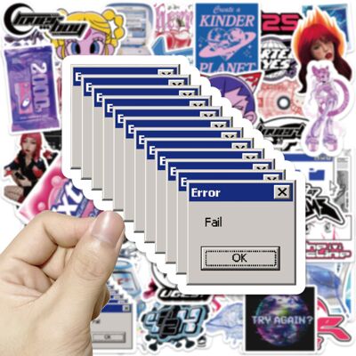 Unbranded (10pcs random) 10/50PCS VSCO Y2K Style Stickers 90s Girls Harajuku Vintage Decal Unbranded (10pcs random) 10/50PCS VSCO Y2K Style Stickers 90s Girls Harajuku Vintage Decal