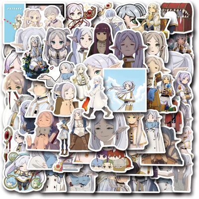 Unbranded (MULTICOLOR) 55Pcs Cartoon Frieren Beyond Journeys End Stickers Himmel Frieren A Unbranded (MULTICOLOR) 55Pcs Cartoon Frieren Beyond Journeys End Stickers Himmel Frieren A