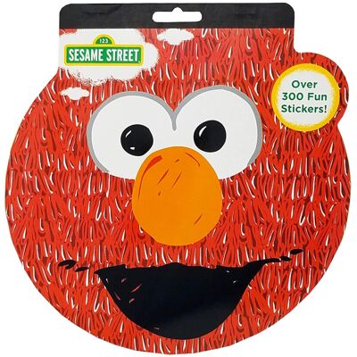 Sesame Street Shaped Sticker Book Over 300 Stickers 4 Sheets Elmo Sesame Street Shaped Sticker Book Over 300 Stickers 4 Sheets Elmo