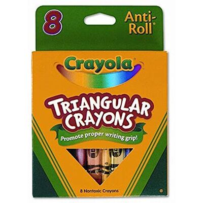 Crayola CRAYON - Triangular - 8 per box Crayola CRAYON - Triangular - 8 per box