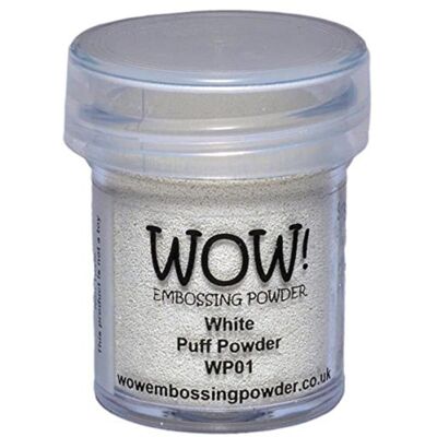 Wow Toys Embossing Powder 15ml White Puff Wow Toys Embossing Powder 15ml White Puff