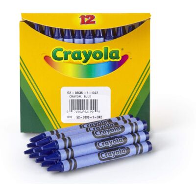Crayola Crayons in Blue Bulk Crayons 12 Count Crayola Crayons in Blue Bulk Crayons 12 Count