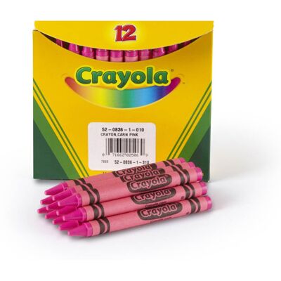 Crayola Crayons in Pink Bulk Crayons 12 Count (5208361010) Crayola Crayons in Pink Bulk Crayons 12 Count (5208361010)