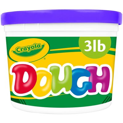 Crayola Dough - Purple (3lb) Bulk Modeling Dough for Kids Clay Alternative Re Crayola Dough - Purple (3lb) Bulk Modeling Dough for Kids Clay Alternative Re