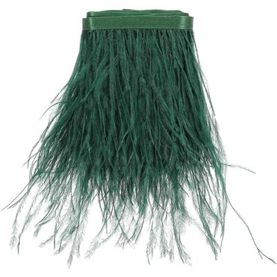 Kricely (As Shown, One size) 2M Simulated Trims Fringe with Satin Ribbon Tape for Dress Kricely (As Shown, One size) 2M Simulated Trims Fringe with Satin Ribbon Tape for Dress