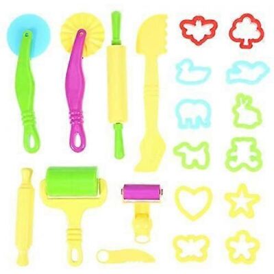 Unbranded Clay Models Dough Tools Kit Smart Clay Tool Gift with Molds 20pcs Random Color Unbranded Clay Models Dough Tools Kit Smart Clay Tool Gift with Molds 20pcs Random Color