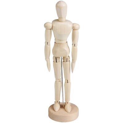 Kricely (As show, One size) Wooden Figure Model Human Art Mannequin Manikins for Artists Kricely (As show, One size) Wooden Figure Model Human Art Mannequin Manikins for Artists