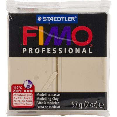 Staedtler Fimo Professional Oven Hardening Modelling Clay 57G Champagne Staedtler Fimo Professional Oven Hardening Modelling Clay 57G Champagne
