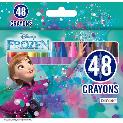 Disney Frozen 48 Count Crayons in Tuck Box Disney Frozen 48 Count Crayons in Tuck Box