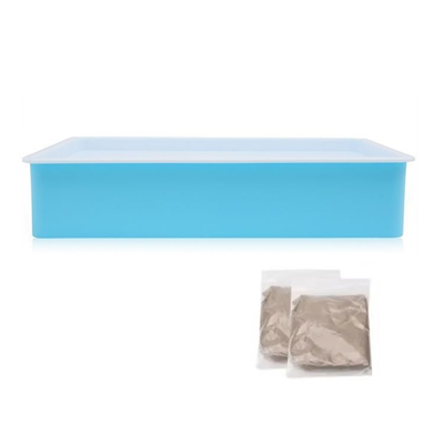 neznačkové DIY Creativity Table Sand Art Drawing Light Box for Kids Blue neznačkové DIY Creativity Table Sand Art Drawing Light Box for Kids Blue