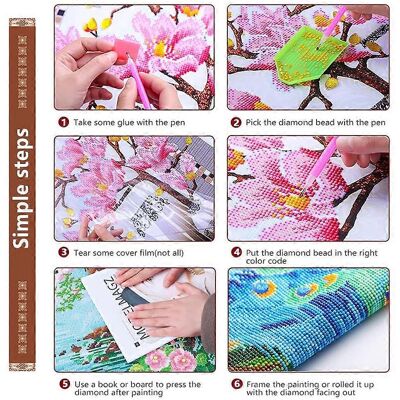 Unbranded (As show, One size) Butterfly DIY 5D Full Drill Diamond Painting By Number Kits Unbranded (As show, One size) Butterfly DIY 5D Full Drill Diamond Painting By Number Kits