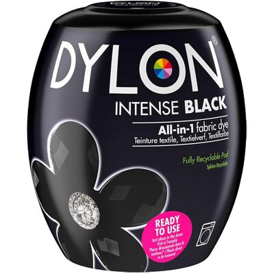 Dylon Fabric Dye Pod, Intense Black, 350g, Machine Use Dylon Fabric Dye Pod, Intense Black, 350g, Machine Use