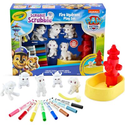 Crayola Scribble Scrubbies PAW Patrol Playset, PAW Patrol Figurine Toys for Boys Crayola Scribble Scrubbies PAW Patrol Playset, PAW Patrol Figurine Toys for Boys