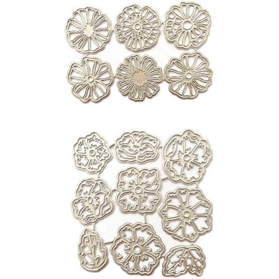 Unbranded (As show, One size) Metal Die Cuts Flowers Embossing Stencil Cutting Dies for Ca Unbranded (As show, One size) Metal Die Cuts Flowers Embossing Stencil Cutting Dies for Ca