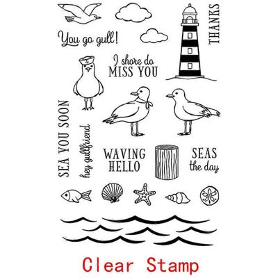 Unbranded (As show, One size) for Pigeon Lighthouse Seal Stamp with Cutting Dies Stencil D Unbranded (As show, One size) for Pigeon Lighthouse Seal Stamp with Cutting Dies Stencil D