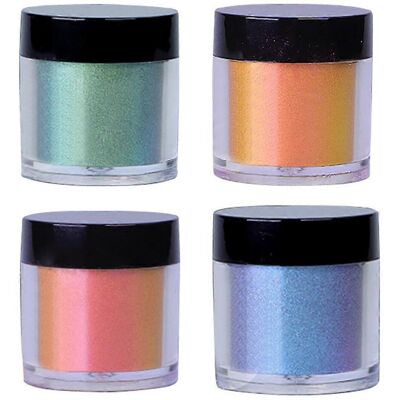 Unbranded (Set B, One size) High-Brightness Color-Changing Pigment Pearlescent Powder Mult Unbranded (Set B, One size) High-Brightness Color-Changing Pigment Pearlescent Powder Mult