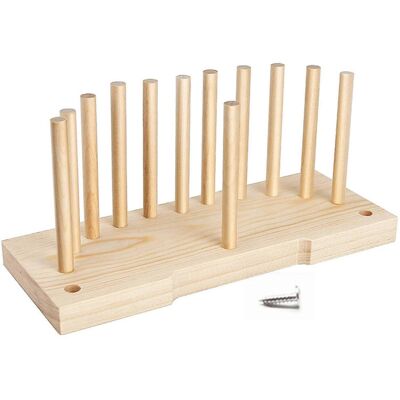 Unbranded (As show, One size) Multipurpose Bow Maker for Ribbon Wooden Bow Making Tool for Unbranded (As show, One size) Multipurpose Bow Maker for Ribbon Wooden Bow Making Tool for