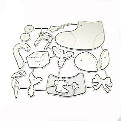Unbranded (As show, One size) Metal Die Cuts Christmas Series Embossing Stencil Cutting Di Unbranded (As show, One size) Metal Die Cuts Christmas Series Embossing Stencil Cutting Di