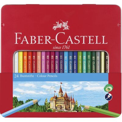 Faber Castell 115824 Hexagonal Colour Pencil (Pack of 24) Faber Castell 115824 Hexagonal Colour Pencil (Pack of 24)