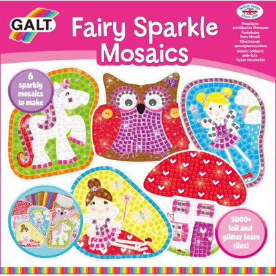 Galt Fairy Sparkle Mosaics - Glitter Mosaic Set, 5000+ Tiles Galt Fairy Sparkle Mosaics - Glitter Mosaic Set, 5000+ Tiles