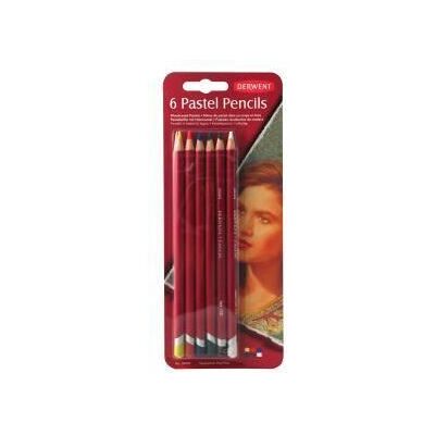 Derwent Pastel Pencils - 6 Colors - Pastel Type Derwent Pastel Pencils - 6 Colors - Pastel Type