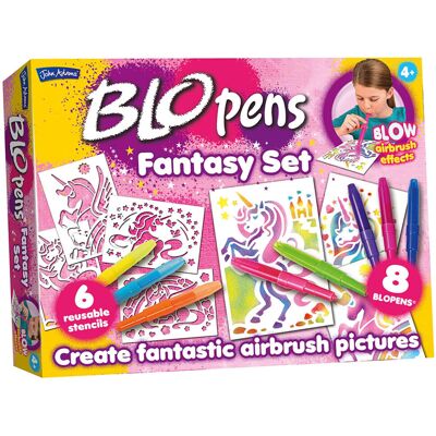 John Adams BLOPENS Fantasy Set: 8 BLOPENS, 6 Stencils John Adams BLOPENS Fantasy Set: 8 BLOPENS, 6 Stencils
