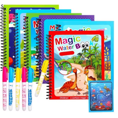 winwin 5x Children Early Education Toys Colouring Books with Pen Magic Drawing Book winwin 5x Children Early Education Toys Colouring Books with Pen Magic Drawing Book