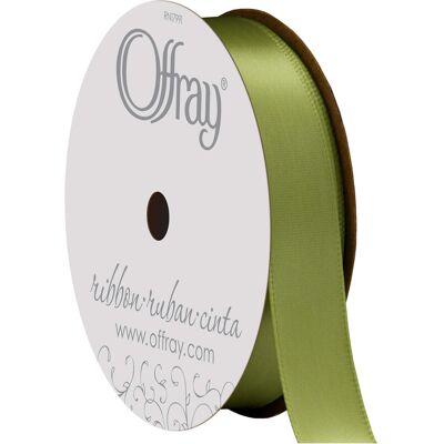 Berwick Offray 980590 5/8"""" Wide Single Face Satin Ribbon Lemon Grass Green 6 Berwick Offray 980590 5/8"""" Wide Single Face Satin Ribbon Lemon Grass Green 6