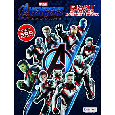 Marvel Avengers Giant Sticker Activity Book with Over 500 Stickers Bendon 45348 Marvel Avengers Giant Sticker Activity Book with Over 500 Stickers Bendon 45348