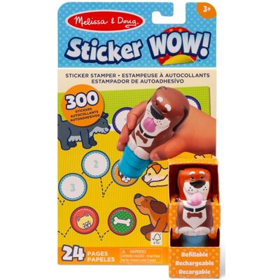 Melissa & Doug Sticker Wow! Sticker Stamper & Activity Pad - Dog Melissa & Doug Sticker Wow! Sticker Stamper & Activity Pad - Dog