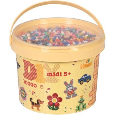 Hama - Midi Beads - 10000 pcs - Mosaic Decoration - Bead kit Hama - Midi Beads - 10000 pcs - Mosaic Decoration - Bead kit