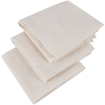 ISTOVO Muslin Cloths for Cooking, 50X50cm, Grade Hemmed Cheese Cloths for Straining, Un ISTOVO Muslin Cloths for Cooking, 50X50cm, Grade Hemmed Cheese Cloths for Straining, Un