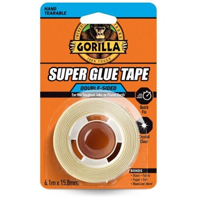 Gorilla Super Glue Tape Gorilla Super Glue Tape
