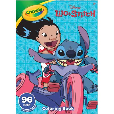 CRAYOLA Lilo & Stitch 96 Page Colouring Book 96 Pages of Colouring Fun with Li CRAYOLA Lilo & Stitch 96 Page Colouring Book 96 Pages of Colouring Fun with Li