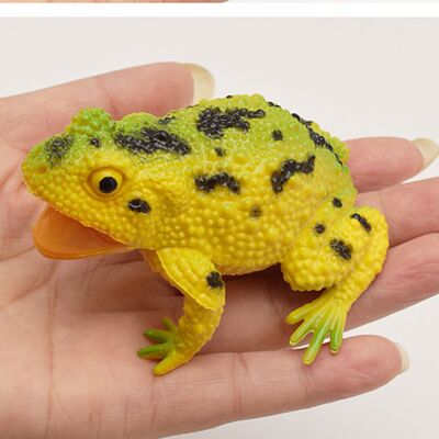 Unbranded Realistic Yellow Frog with Water Spray, Lifelike Call & Interactive Model Unbranded Realistic Yellow Frog with Water Spray, Lifelike Call & Interactive Model