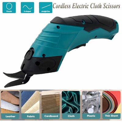 Teetok High-Efficiency Electric Craft Scissors, Suitable For Various Fabrics Teetok High-Efficiency Electric Craft Scissors, Suitable For Various Fabrics
