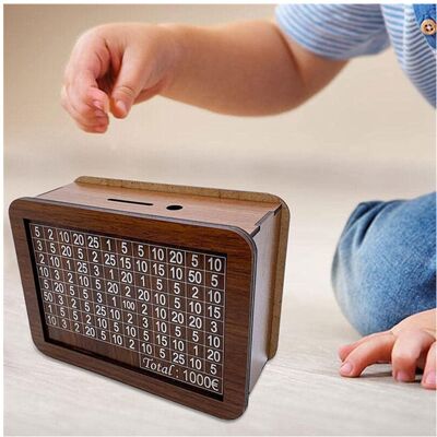 Unbranded A-Wooden Piggy Bank Disposable Decorative Wooden Handmade Money Saving Box with Unbranded A-Wooden Piggy Bank Disposable Decorative Wooden Handmade Money Saving Box with