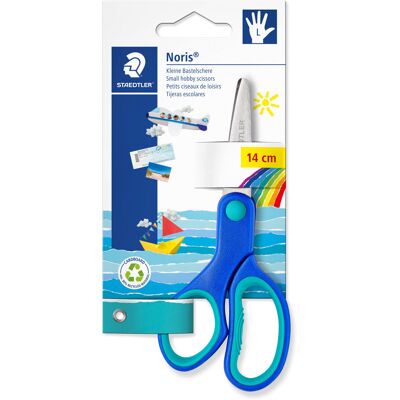 STAEDTLER 965 14LNBK Noris Scissors for Children - Left-Handed, 14 cm (Pack of 1 STAEDTLER 965 14LNBK Noris Scissors for Children - Left-Handed, 14 cm (Pack of 1