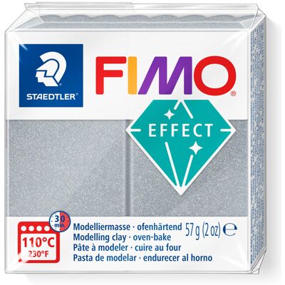 STAEDTLER 8010-81 FIMO Effect Oven-Hardening Polymer Modelling Clay - Metallic S STAEDTLER 8010-81 FIMO Effect Oven-Hardening Polymer Modelling Clay - Metallic S
